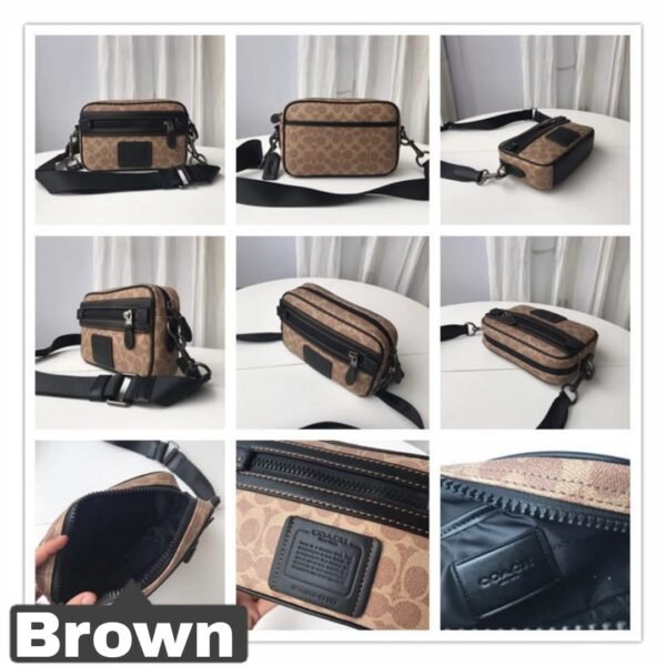 Coach Academy Crossbody In Signature Canvas