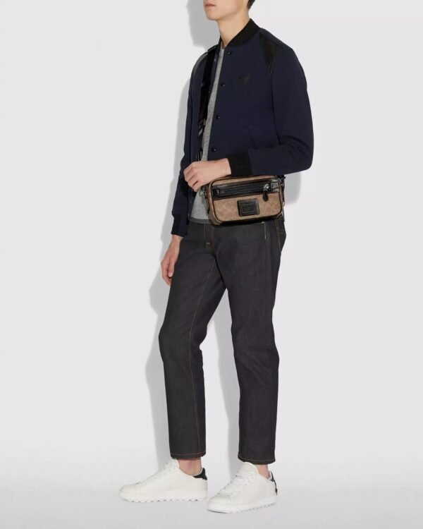 Coach Academy Crossbody In Signature Canvas
