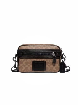 Coach Academy Crossbody In Signature Canvas