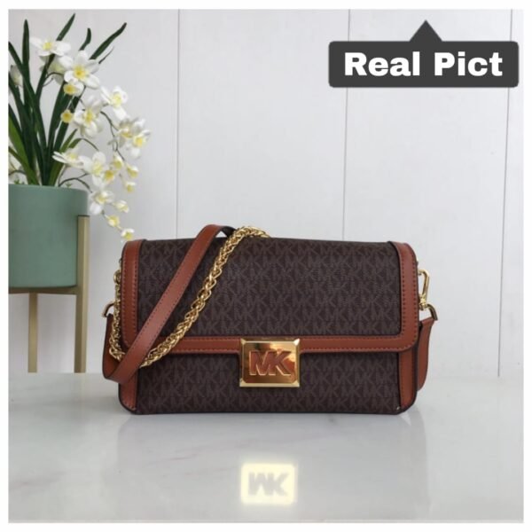 Michael Kors Sonia Medium Logo Convertible Shoulder Bag