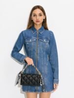 Alcott Scarf Handle Quilted Clutch