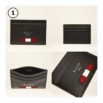 Bally Bhar Card Holder Leather