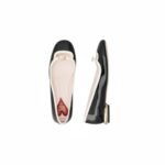 Roger Vivier Viv' Podium Ballerinas in patent leather