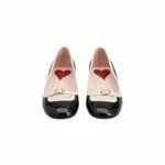 Roger Vivier Viv' Podium Ballerinas in patent leather