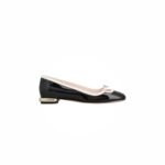 Roger Vivier Viv' Podium Ballerinas in patent leather