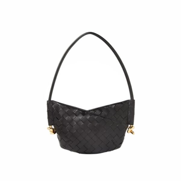 Bottega Veneta Solstice Shoulder Bag in Intrecciato Leather