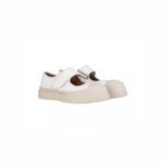 Mary Jane Nappa Leather Sneakers