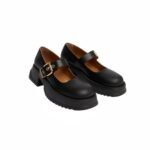 Mary Jane High Loafers