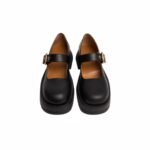 Mary Jane High Loafers