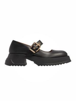 Mary Jane High Loafers