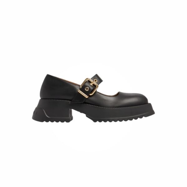 Mary Jane High Loafers