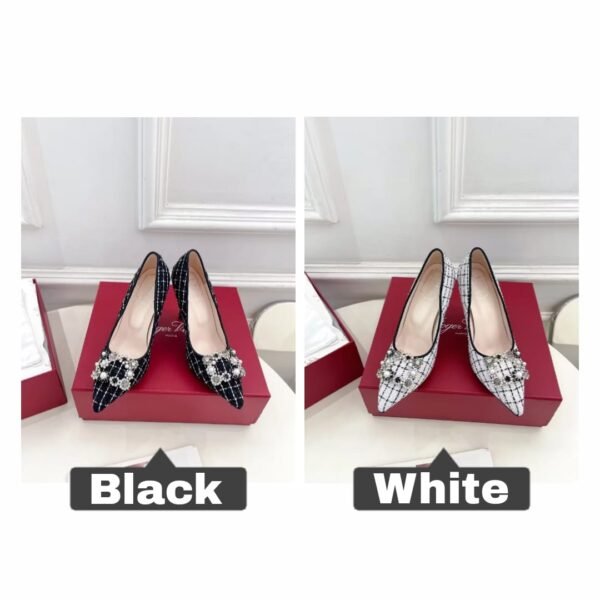 Roger Vivier Efflorescence Pumps in tweed