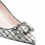 Roger Vivier Efflorescence Pumps in tweed