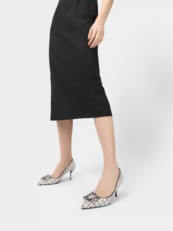 Roger Vivier Efflorescence Pumps in tweed