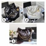 Chanel C 22 Small Bucket Handbag