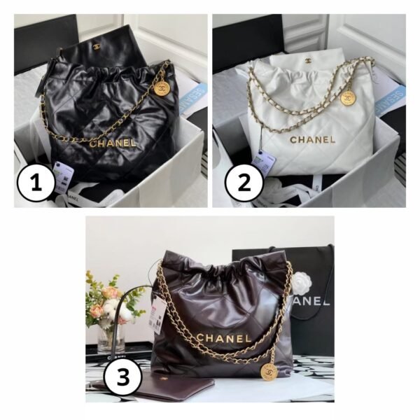 Chanel C 22 Small Bucket Handbag