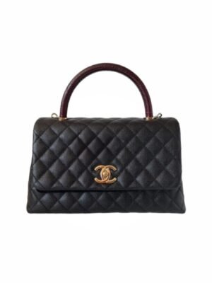 Chanel Coco Handle Black Caviar