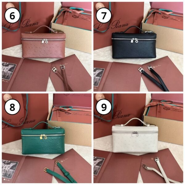 Loro Piana Extra Pocket L19 Ostrich Leather