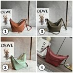 Loewe Mini Hammock Hobo In Classic Calfskin