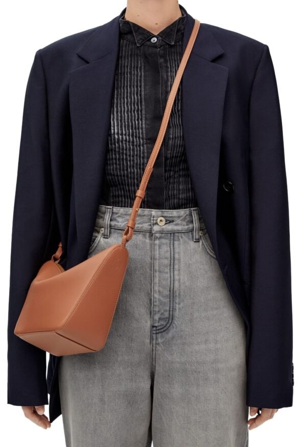 Loewe Mini Hammock Hobo In Classic Calfskin