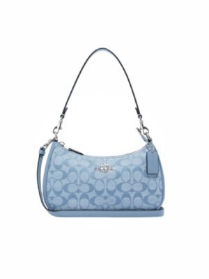 Coach Teri Shoulder Bag In Signature Chambray