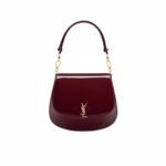 Yves Saint Laurent Voltaire Top Handle In Patent Leather