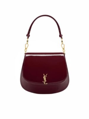 Yves Saint Laurent Voltaire Top Handle In Patent Leather