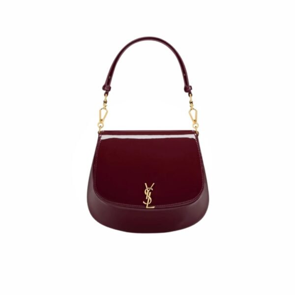 Yves Saint Laurent Voltaire Top Handle In Patent Leather