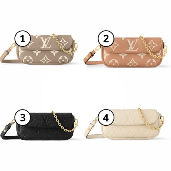 Louis Vuitton Wallet on Chain Ivy Empreinte Leather