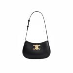 Celine Medium Tilly Bag In Shiny Calfskin