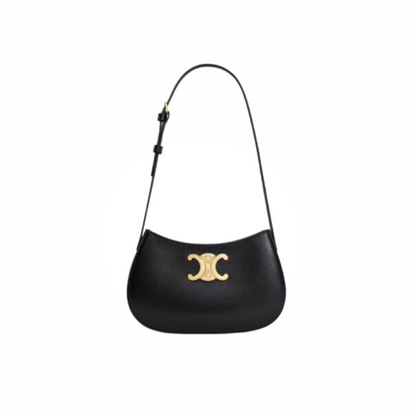 Celine Medium Tilly Bag In Shiny Calfskin