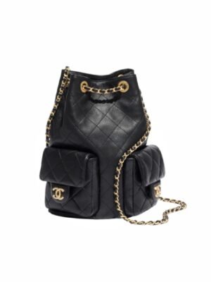 Chanel Backpack Shiny Light Lambskin AS5310
