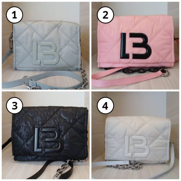 Bimba Y Lola Padded M Flap Bag Nylon