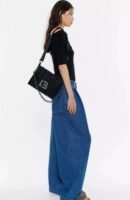 Bimba Y Lola Padded M Flap Bag Nylon