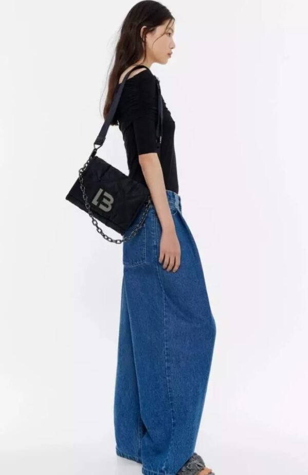 Bimba Y Lola Padded M Flap Bag Nylon