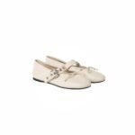 Miu Miu Leather Ballerinas Smooth Leather
