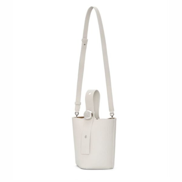 Loewe Mini Pabble Bucket Bag In Soft Grained Calfskin