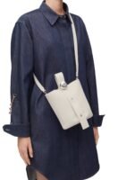 Loewe Mini Pabble Bucket Bag In Soft Grained Calfskin