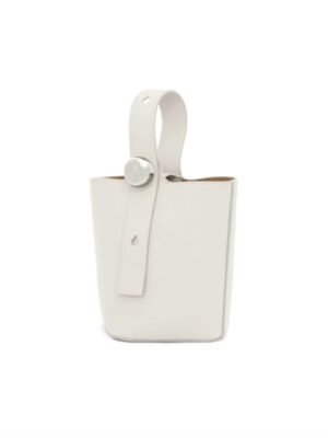 Loewe Mini Pabble Bucket Bag In Soft Grained Calfskin