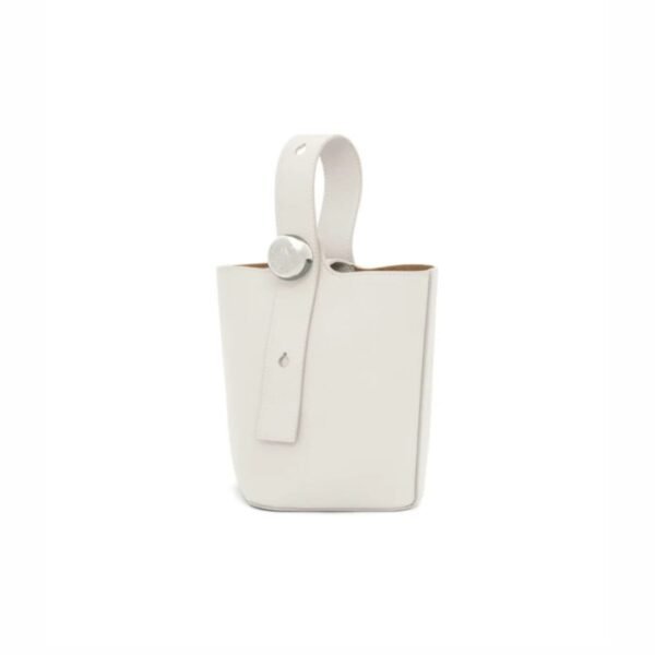 Loewe Mini Pabble Bucket Bag In Soft Grained Calfskin