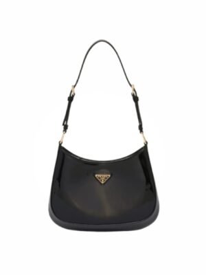 Prada Cleo Patent Leather Shoulder Bag