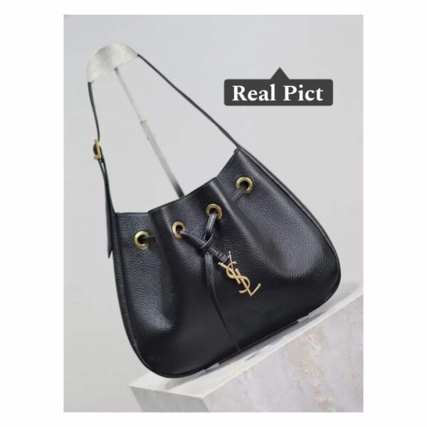 Yves Saint Laurent Paris VII Grained Leather