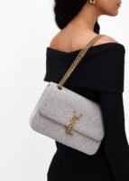 Yves Saint Laurent Jamie Jersey Patchwork Bag
