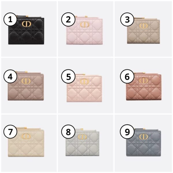 Christian Dior Caro Dahlia Wallet
