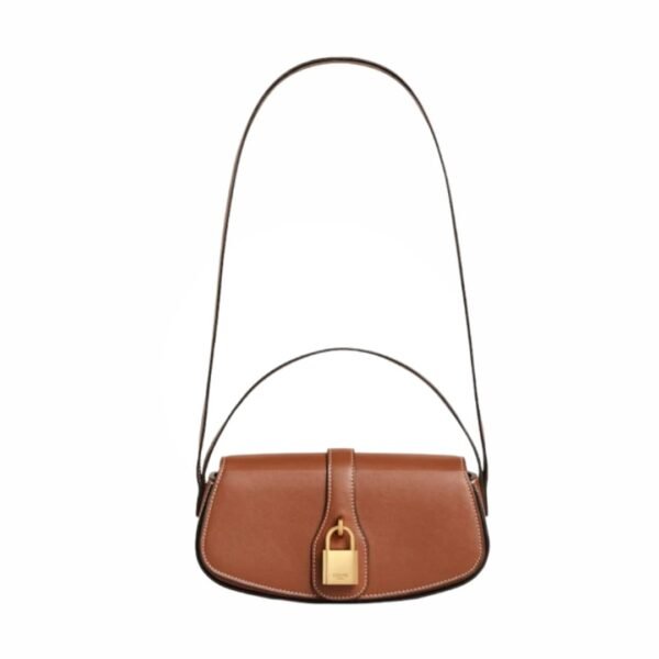 Celine Clutch On Strap Tabou In Smooth Calfskin
