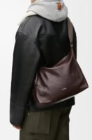 Loewe Cubi Crossbody Bag In Supple Grained Calfskin