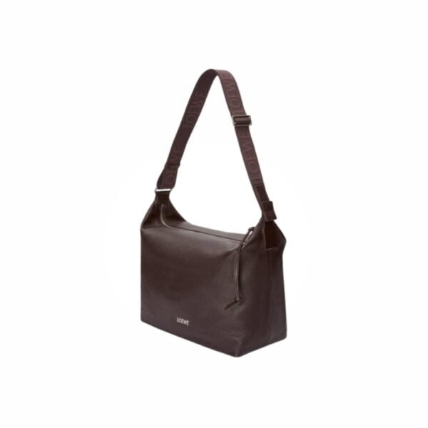 Loewe Cubi Crossbody Bag In Supple Grained Calfskin
