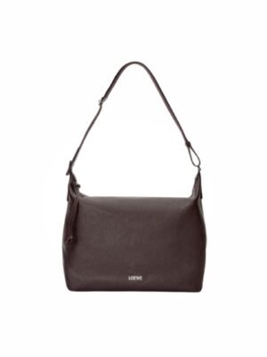 Loewe Cubi Crossbody Bag In Supple Grained Calfskin