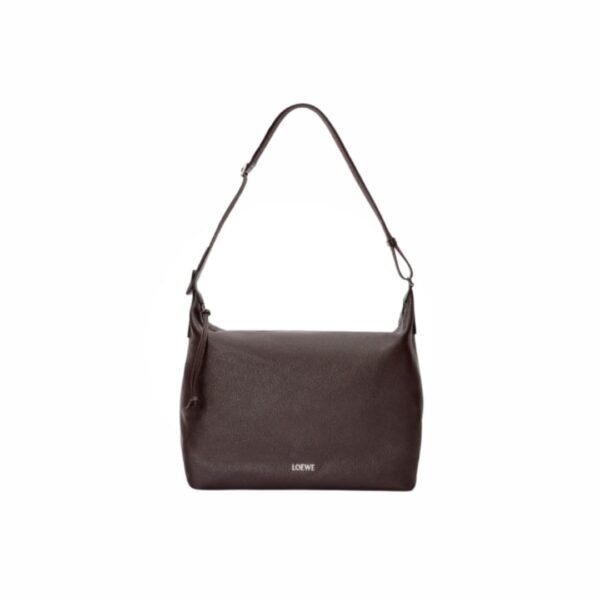 Loewe Cubi Crossbody Bag In Supple Grained Calfskin