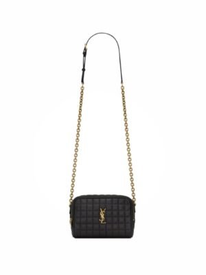 Yves Saint Laurent Cassandre Matelasse Carre Camera Bag In Lambskin